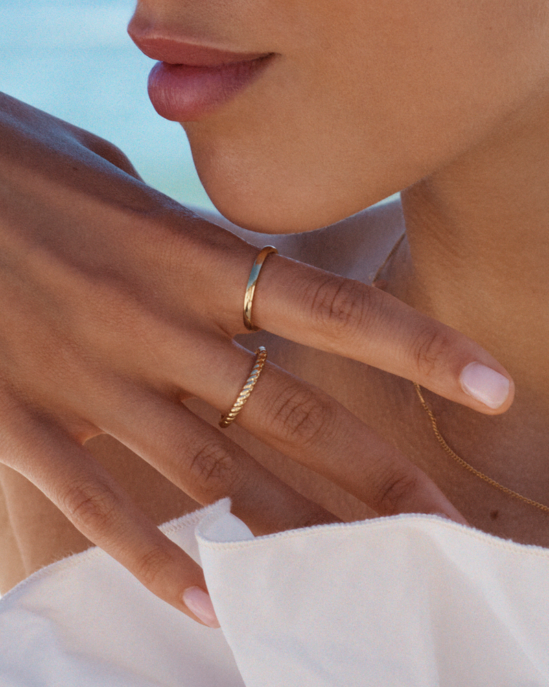 Infinite Ring Hers Guldringar Guld
