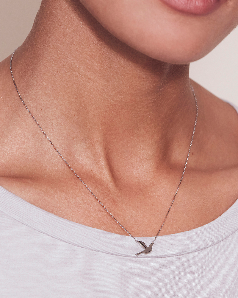 Dove Necklace Zilveren halskettingen Zilver