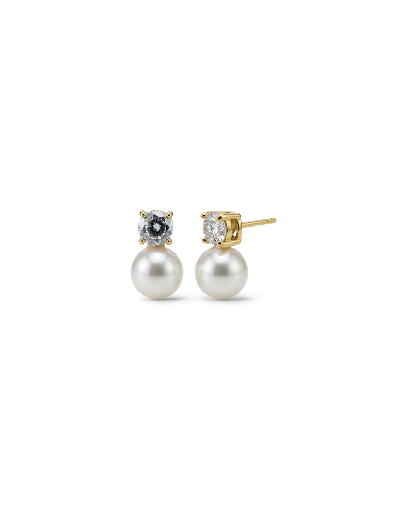 Luna Studs L Nappikorvakorut Kulta