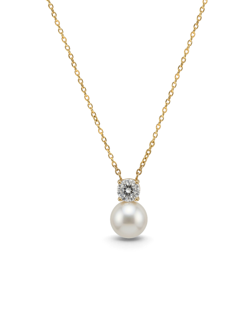 Luna Necklace L Goldhalsketten Gold