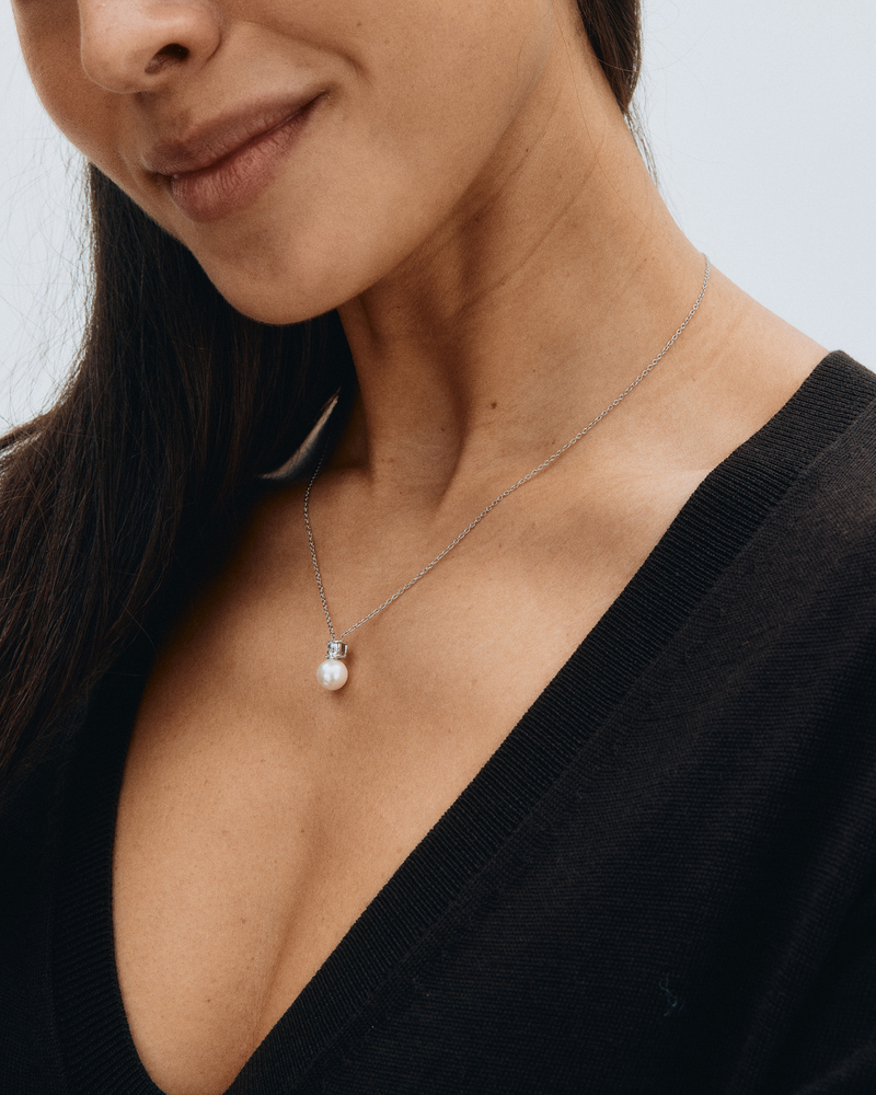 Luna Necklace L Silver necklaces Silver