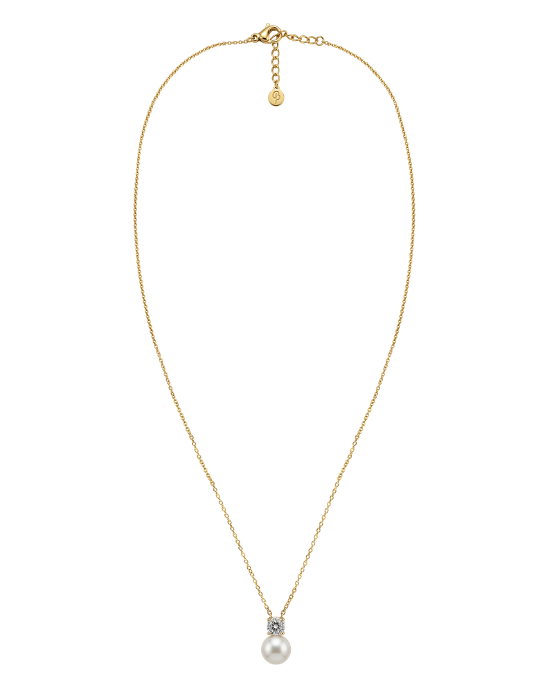 Luna Necklace L Goldhalsketten Gold
