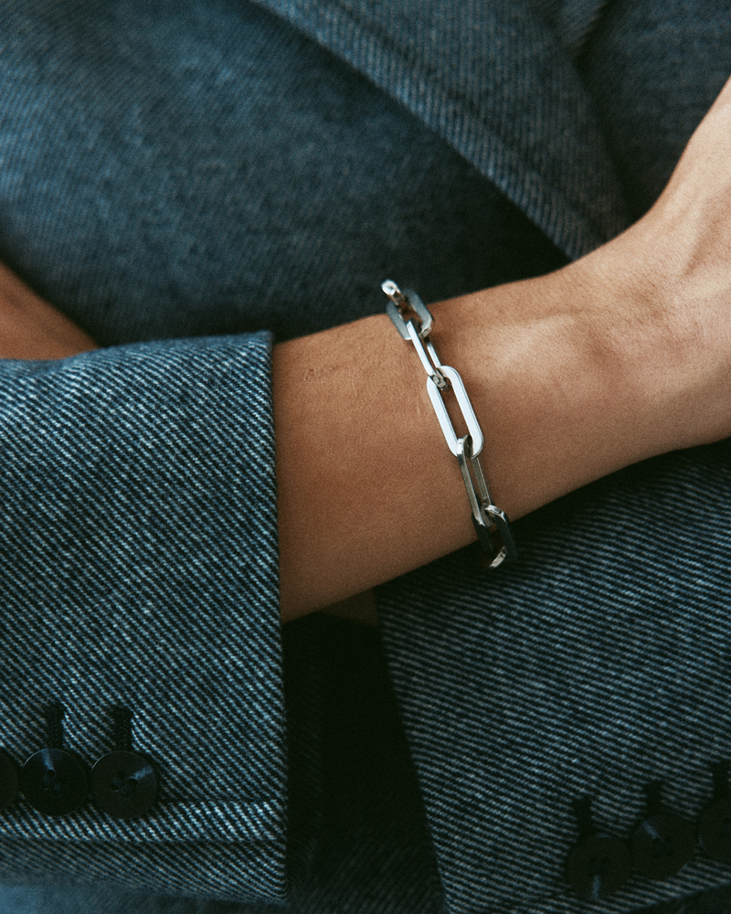 Ivy Maxi Bracelet Armbånd i sølv Sølv