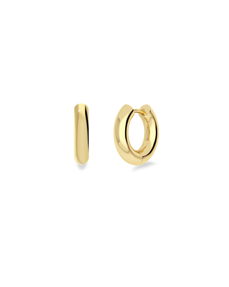 Chunky Hoops S Rengaskorvakorut Kulta