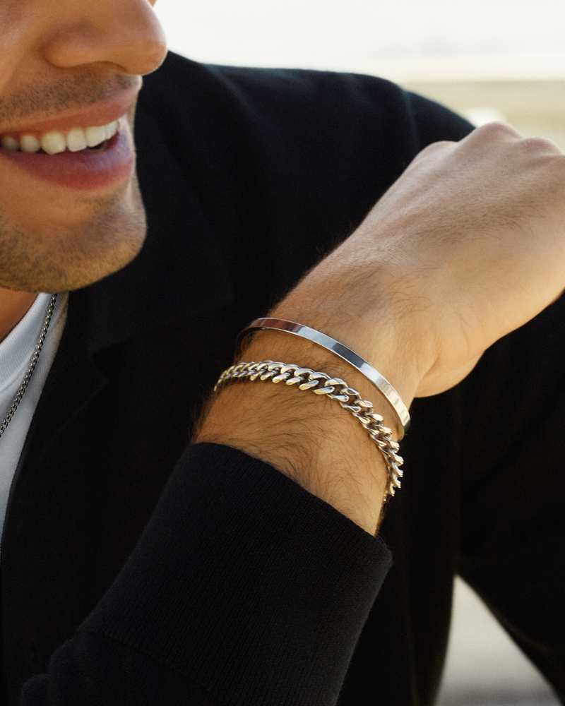 Jack Bangle Bangles Matte Silver