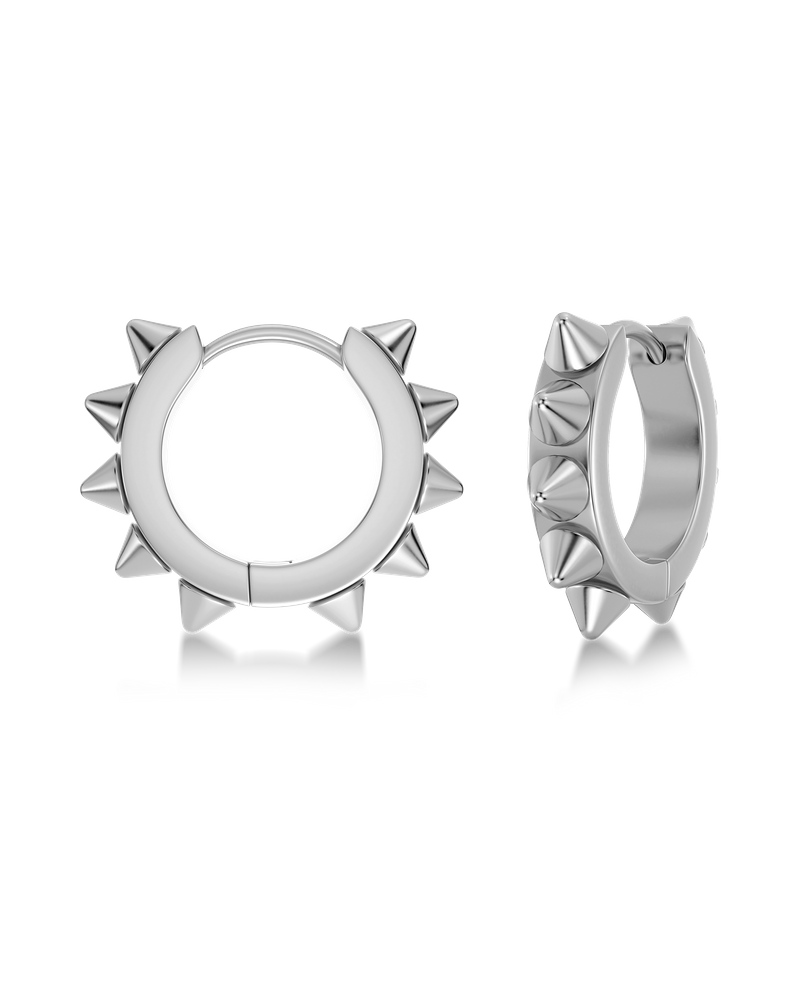 Peak Hoops Icon L Hoops Silver