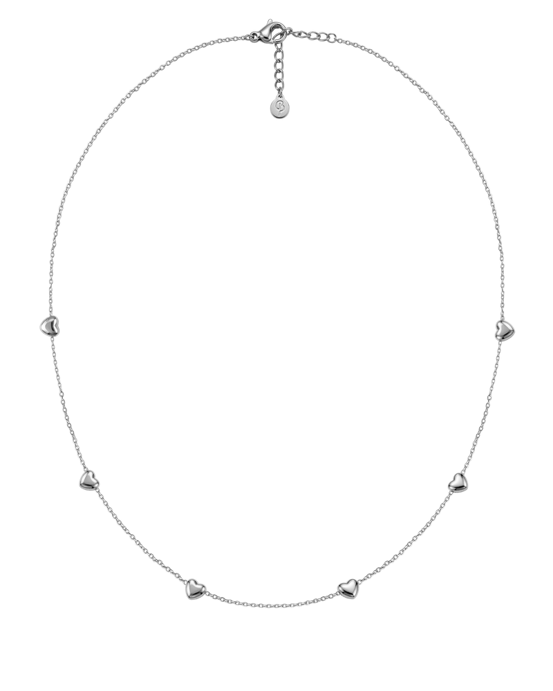 Barley Necklace Multi Silver necklaces Silver