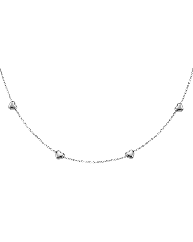 Barley Necklace Multi Silver necklaces Silver