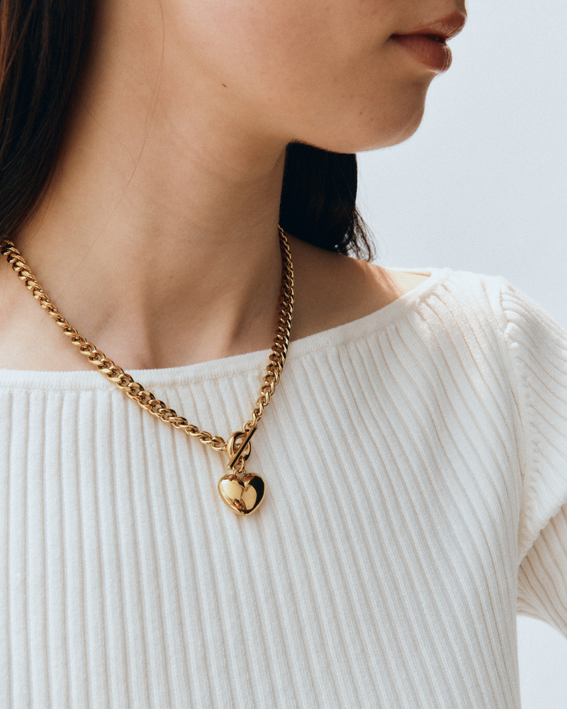 Barley Necklace Maxi Gold necklaces Gold