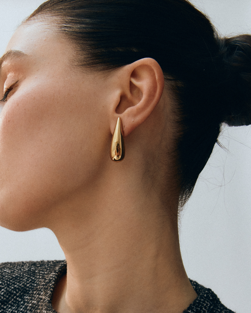 Crest Studs Studs Gold