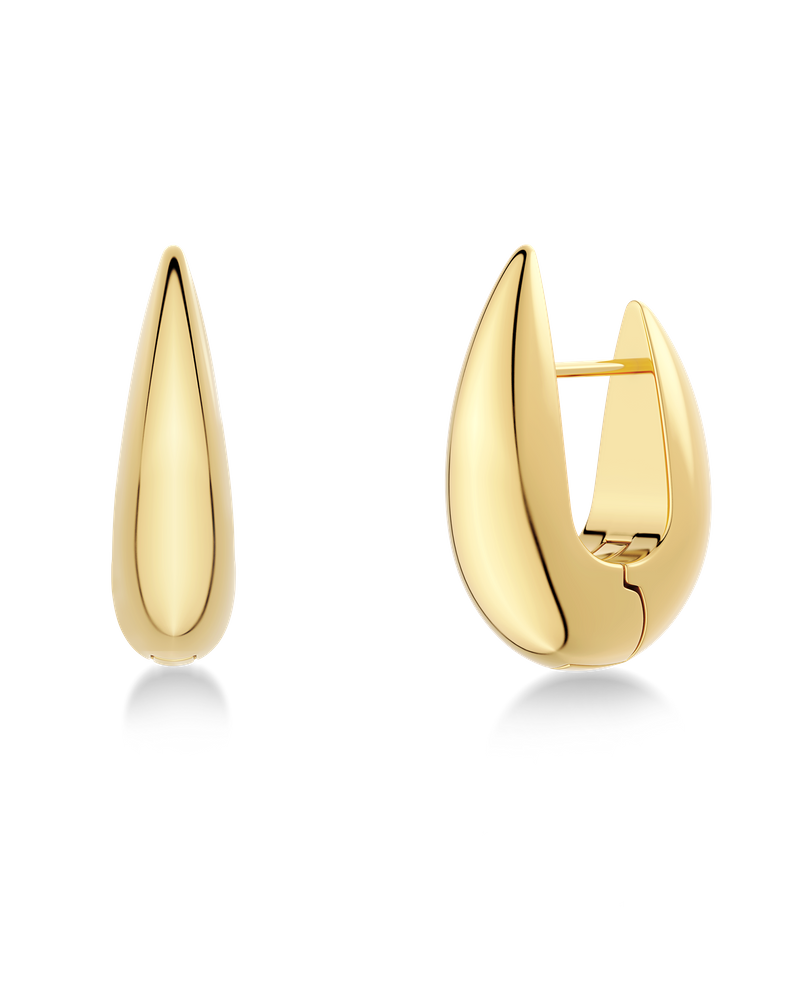 Crest Hoops L Hoops Gold