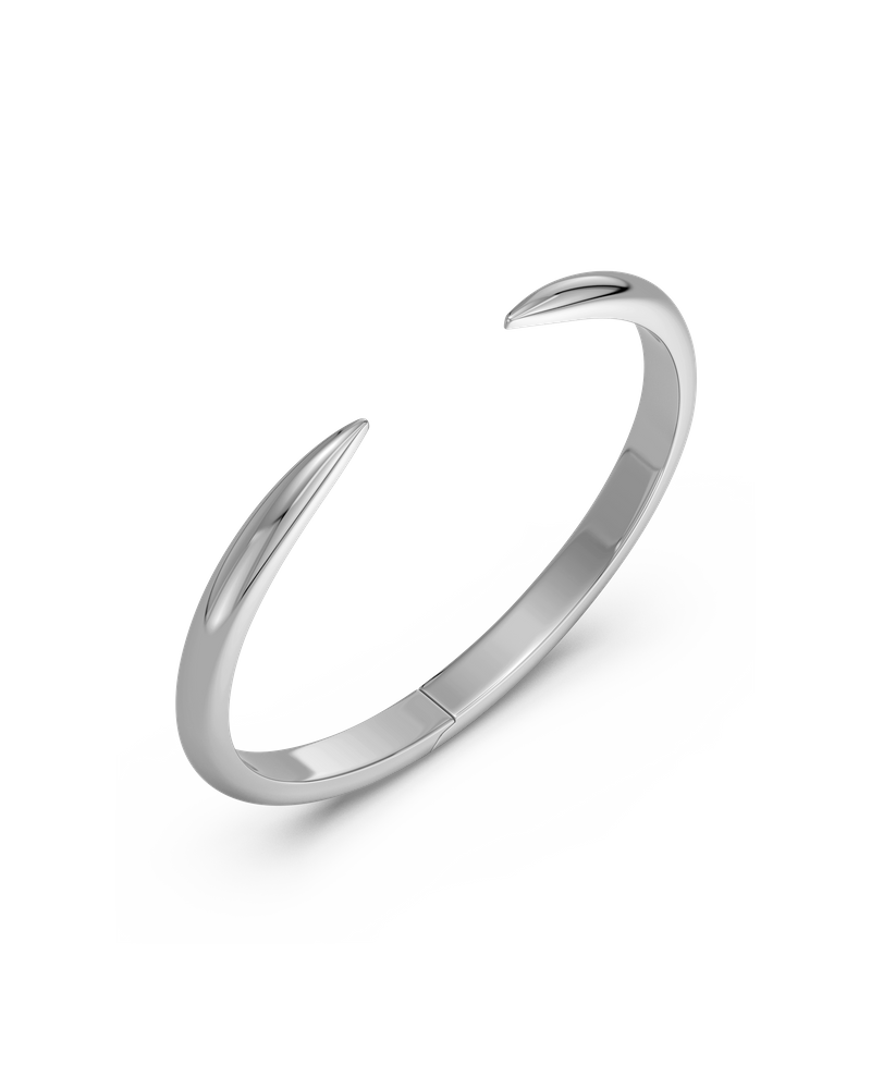 Crest Bangle Bangles Sølv