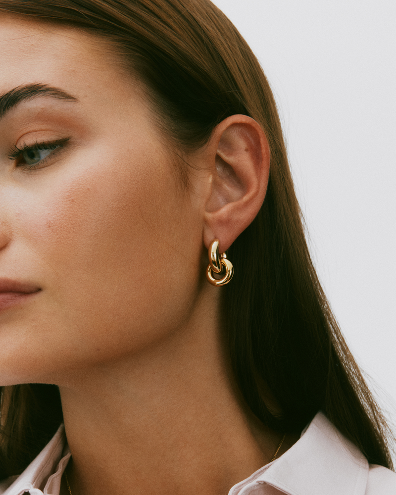 Chunky Eternal Earrings Gold earrings Gold