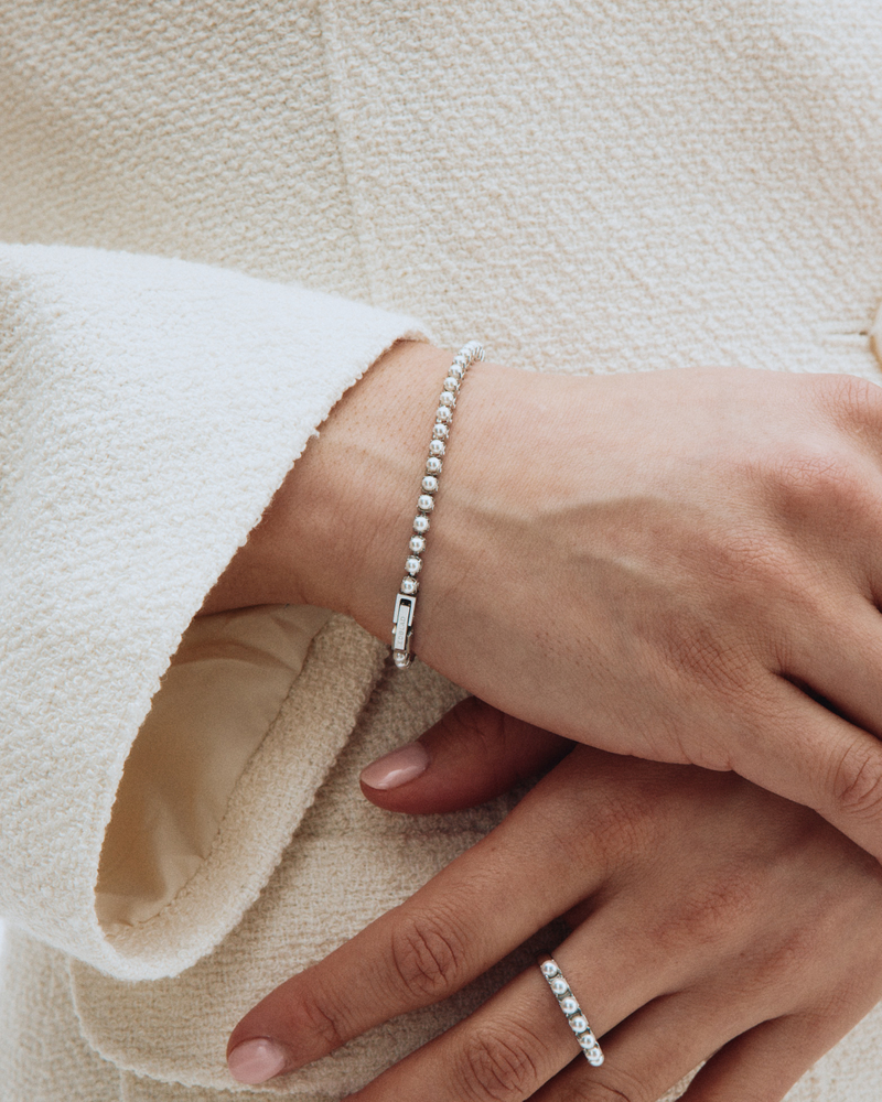 Lilo Bracelet Multi Silverarmband Silver