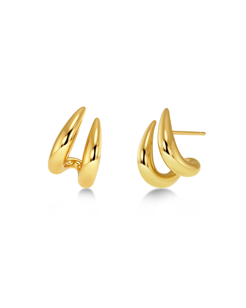 Spire Hoops L Hoops Gold