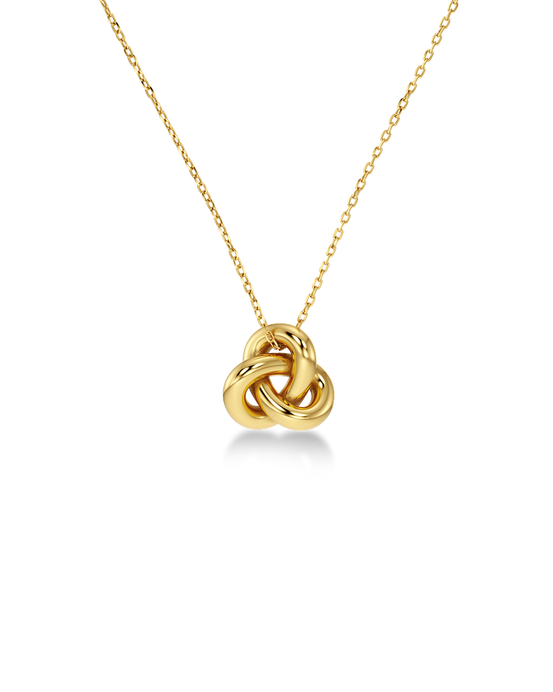 Infinity Knot Necklace S Gold necklaces Gold