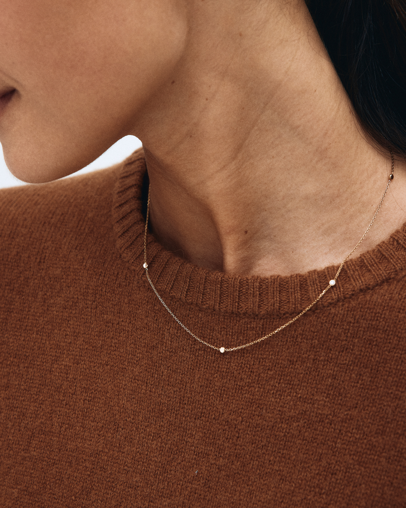 Petite Necklace Gold necklaces Gold