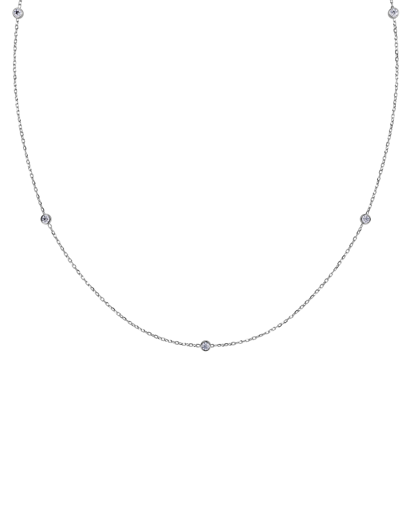 Petite Necklace Silverhalsband Silver
