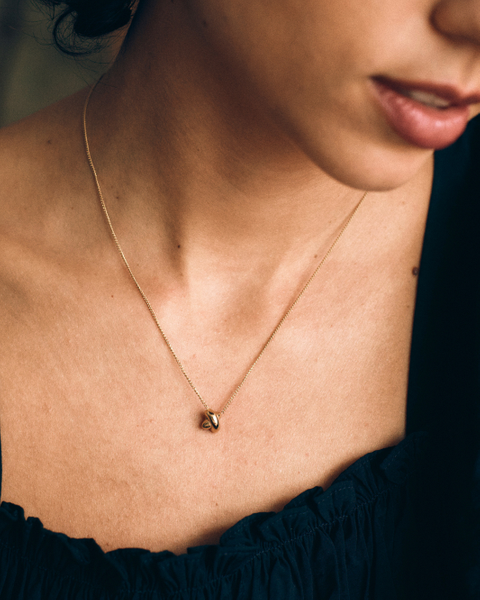 Alexa Necklace S Gold necklaces Guld