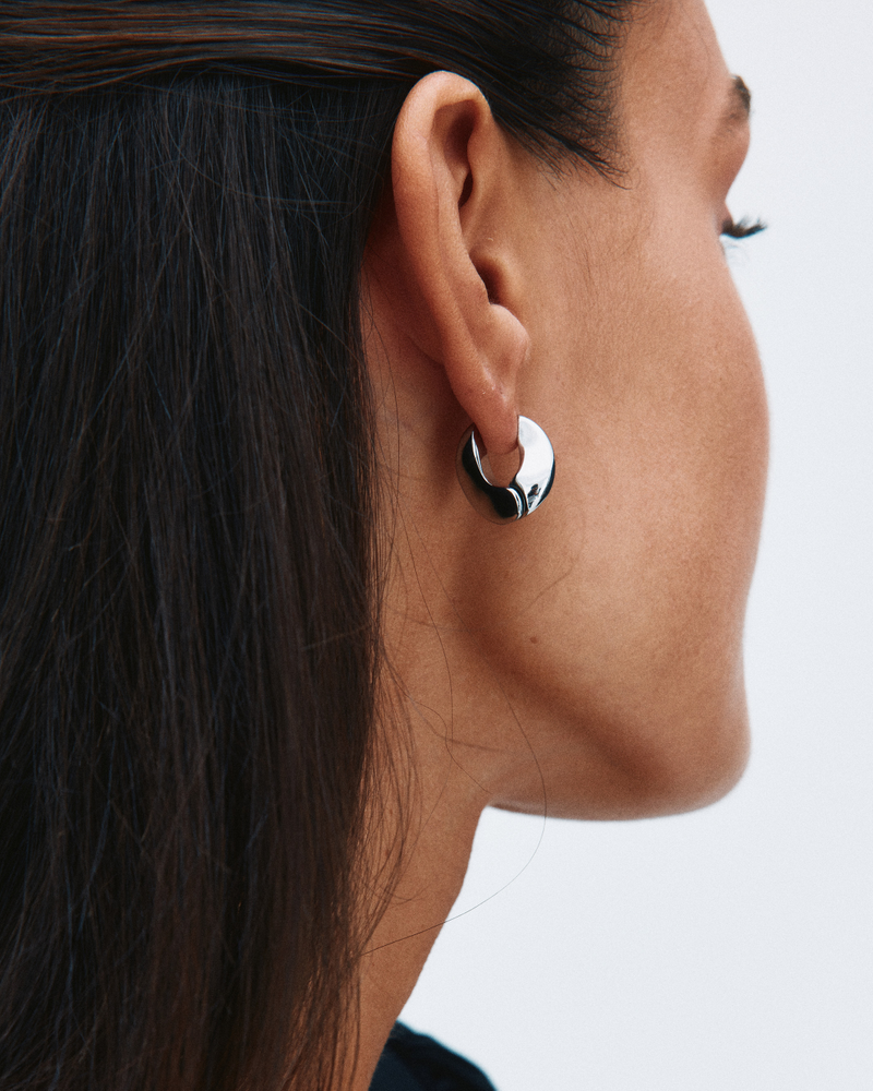 Azura Hoops L Hoops Zilver