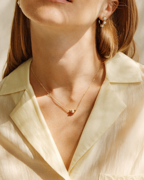 Margot Necklace Gold necklaces Guld
