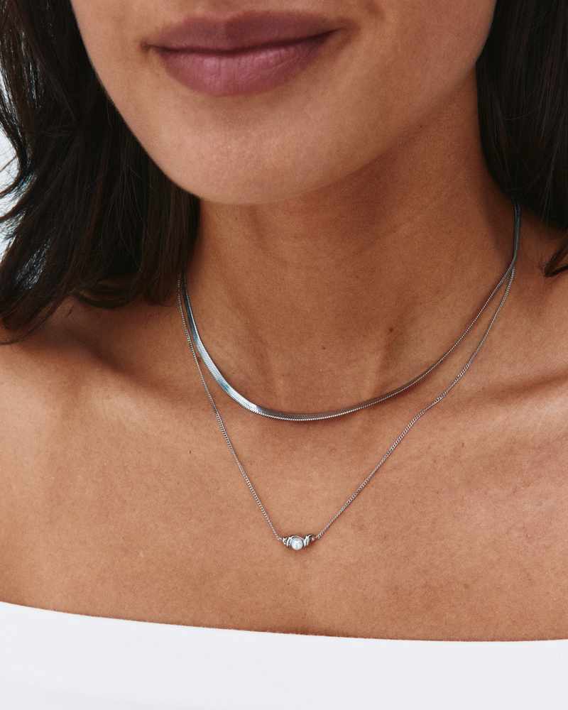 Margot Necklace Silver necklaces Silver
