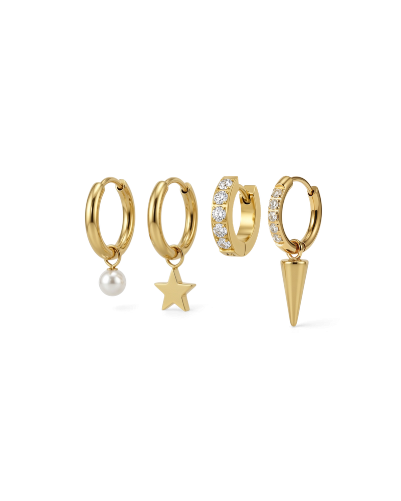 Peak One Hoops Sirius Hoops Gold