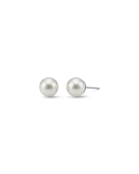 Lilian Studs L Classics Silver