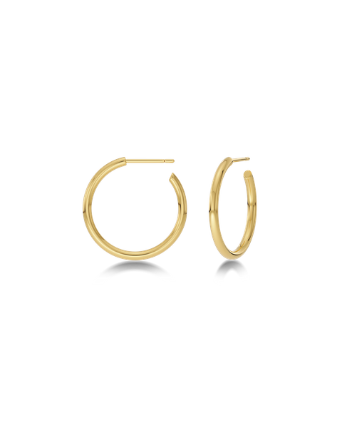 Hoops Earrings Medium Classics Gold