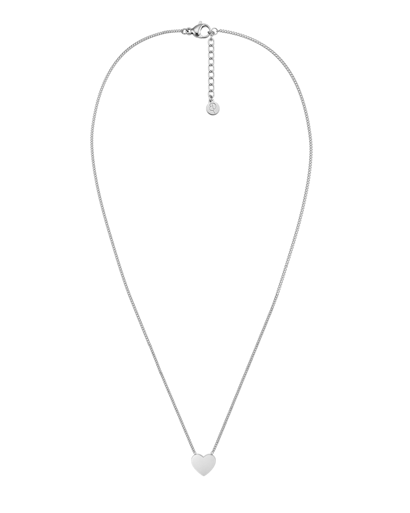 Pure Heart Necklace Hopeiset kaulakorut Hopea