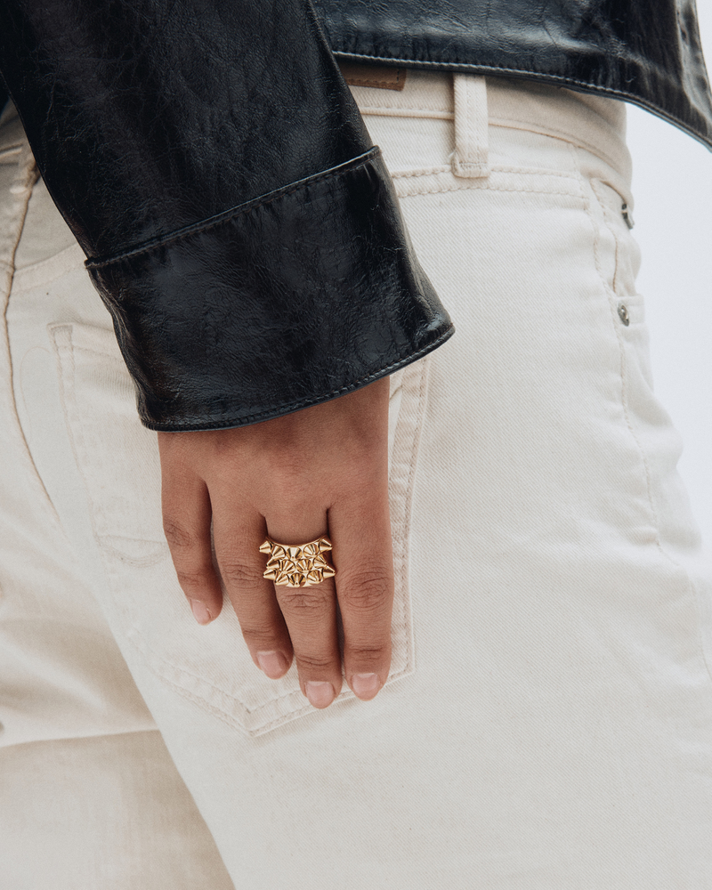 Peak Ring Guldringe Guld