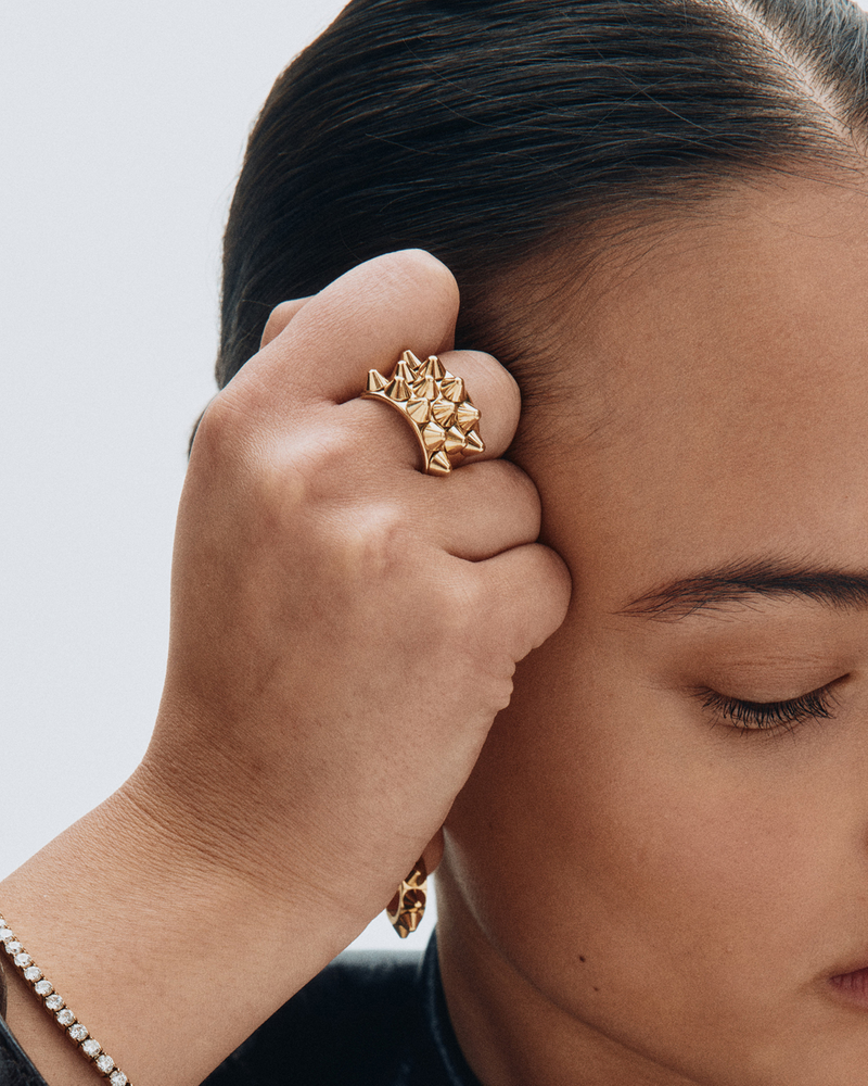 Peak Ring Guldringe Guld
