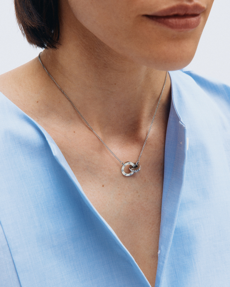 Ida Necklace Mini Silver necklaces Silver