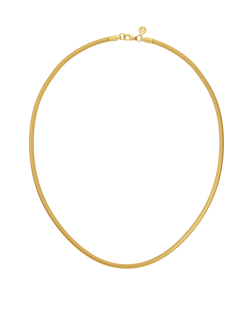 Herringbone Chain 40 cm Gold jewellery Gold