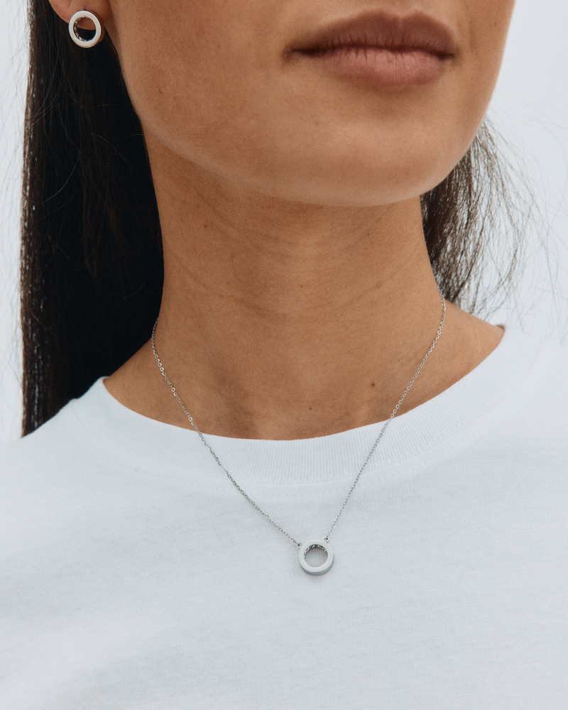 Monaco Necklace Silverhalsband Silver