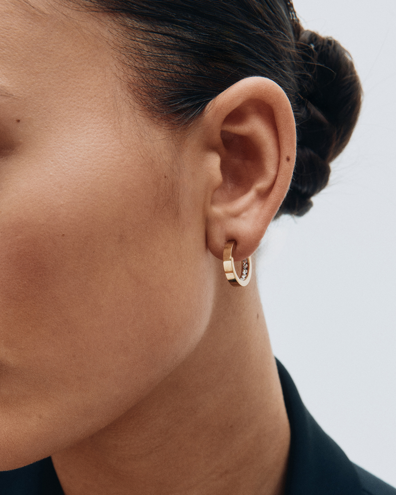 Monaco Earrings Mini Gouden oorbellen Goud