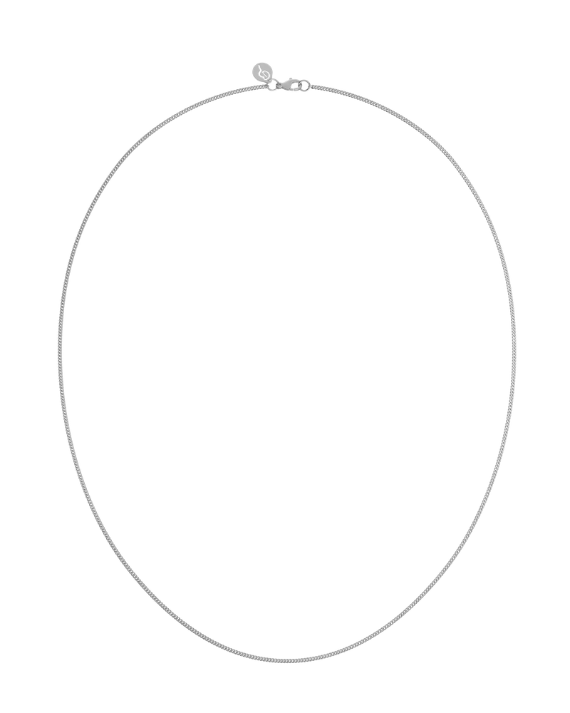 Curb Chain 50 cm Charmketten Silber