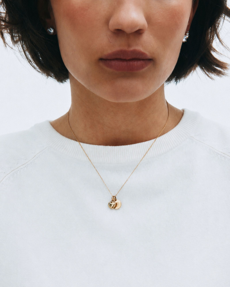 Barley Charm Guldberlocker Guld