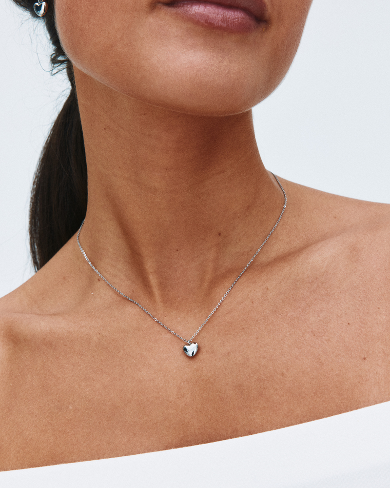 Barley Necklace Hopeiset kaulakorut Hopea