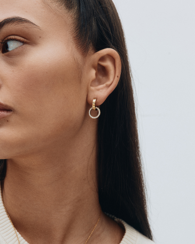Eternal Orbit Earrings Gold earrings Gold