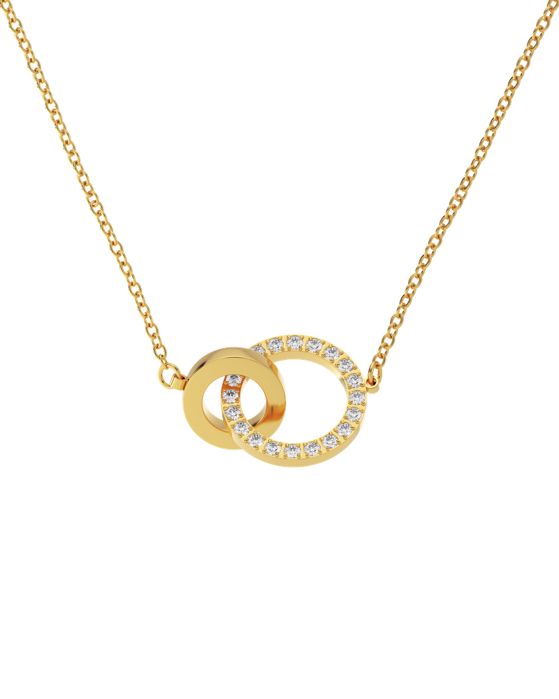 Eternal Orbit Necklace Gold necklaces Gold