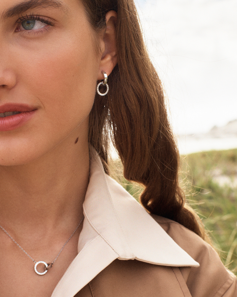 Eternal Orbit Necklace Zilveren halskettingen Zilver