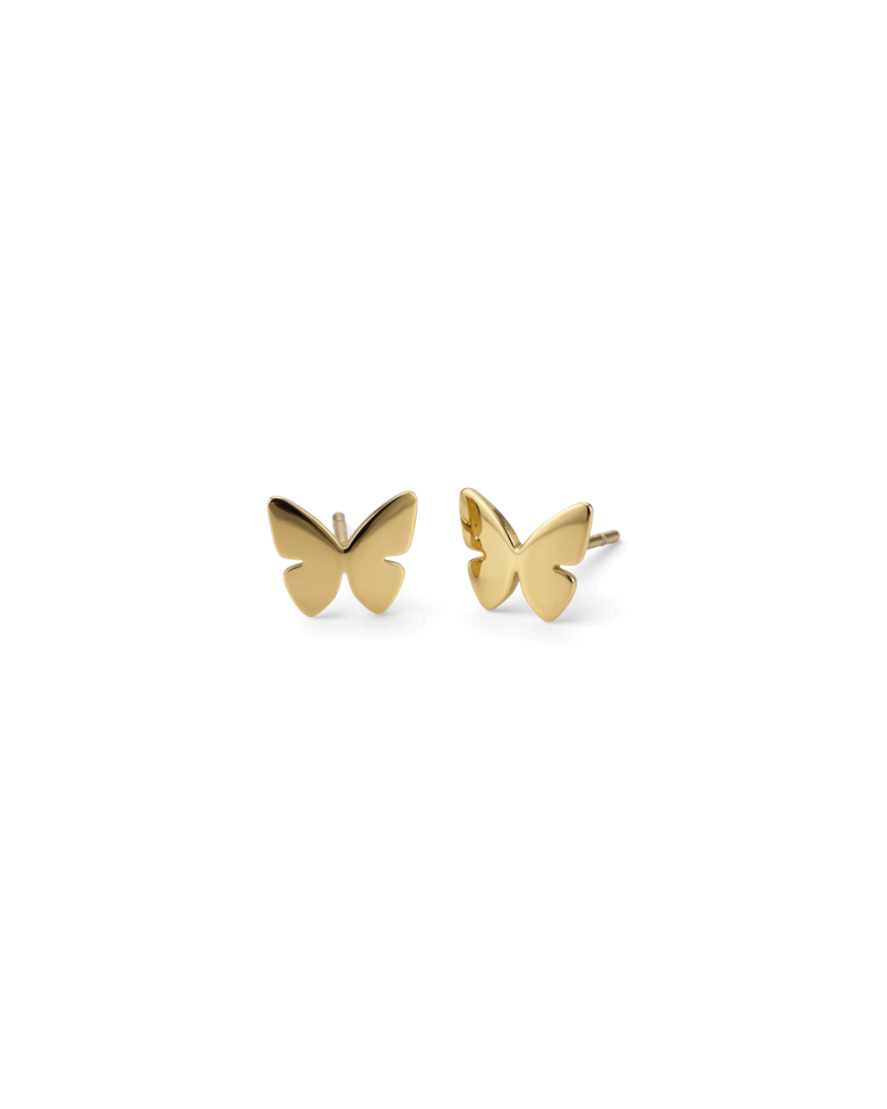 Papillon Studs Studs Gold