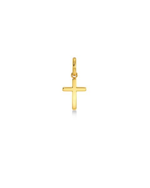 Spirit Cross Charm Christening Kulta
