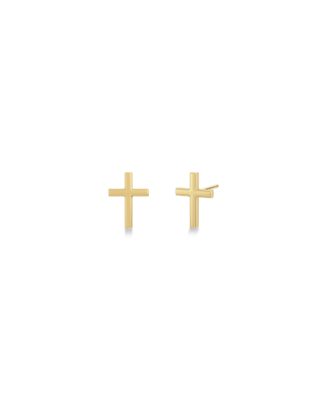 Spirit Cross Studs Christening Gull
