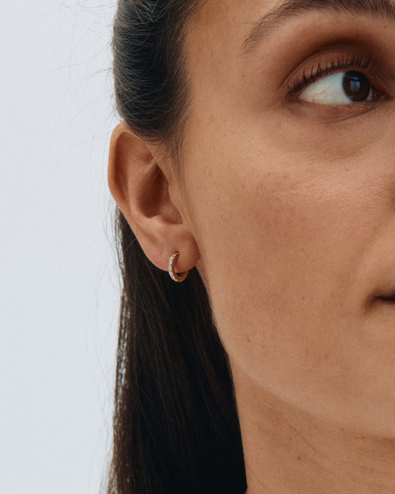 Glow Earrings Mini Gold earrings Gold