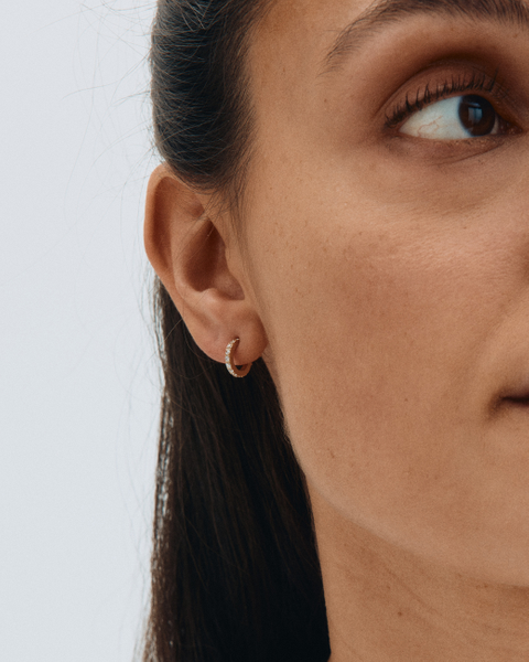 Glow Earrings Mini Classics Guld