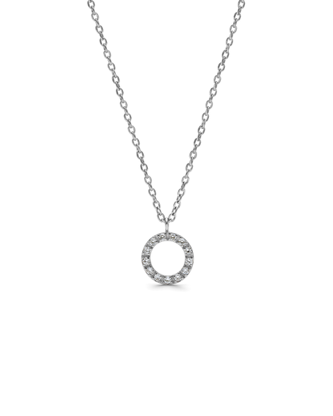 Glow Necklace Mini Classics Silver