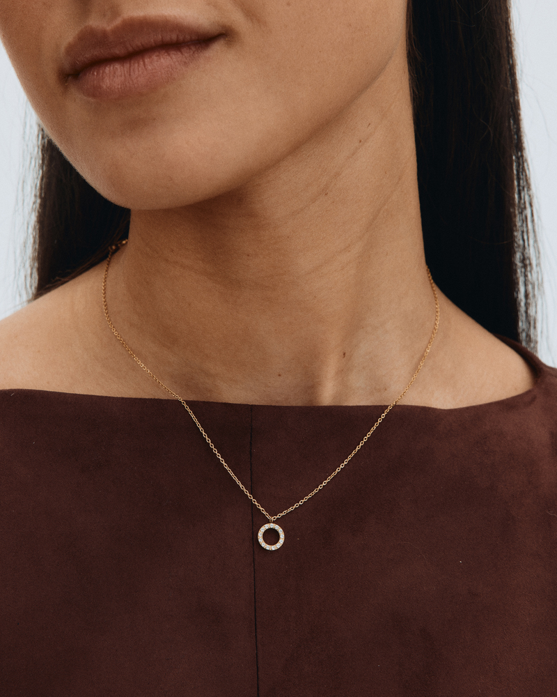 Glow Necklace Mini Gold necklaces Gold