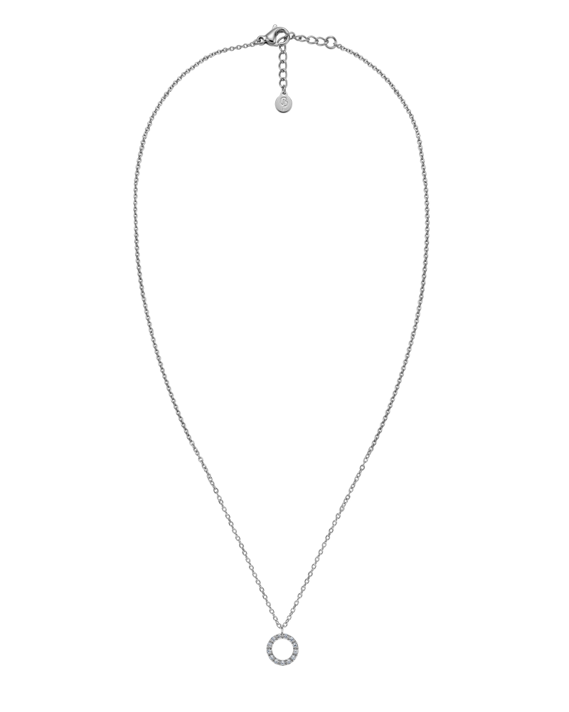 Glow Necklace Mini Halskæder i sølv Sølv